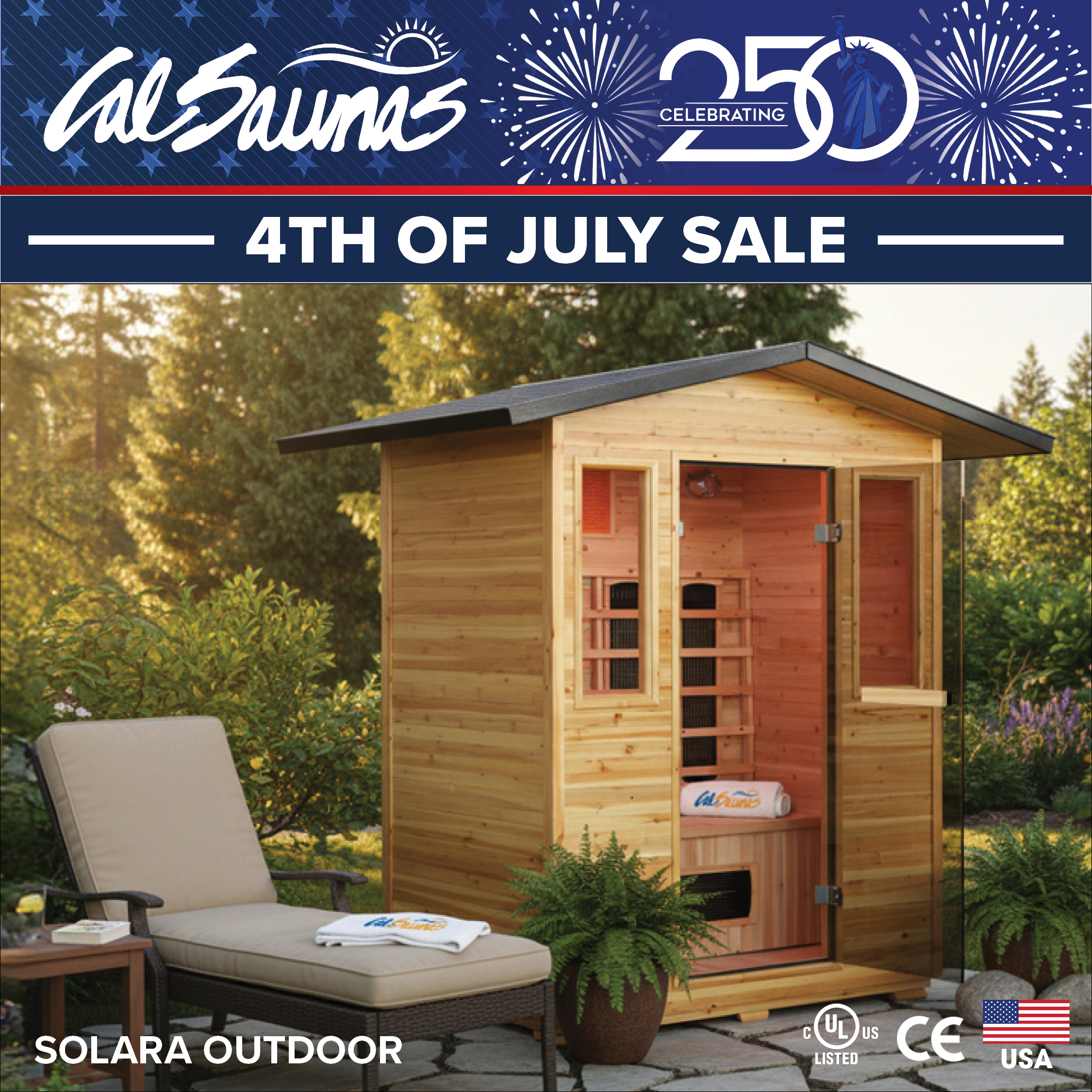 Calspas hot tub being used in a family setting - Lyon