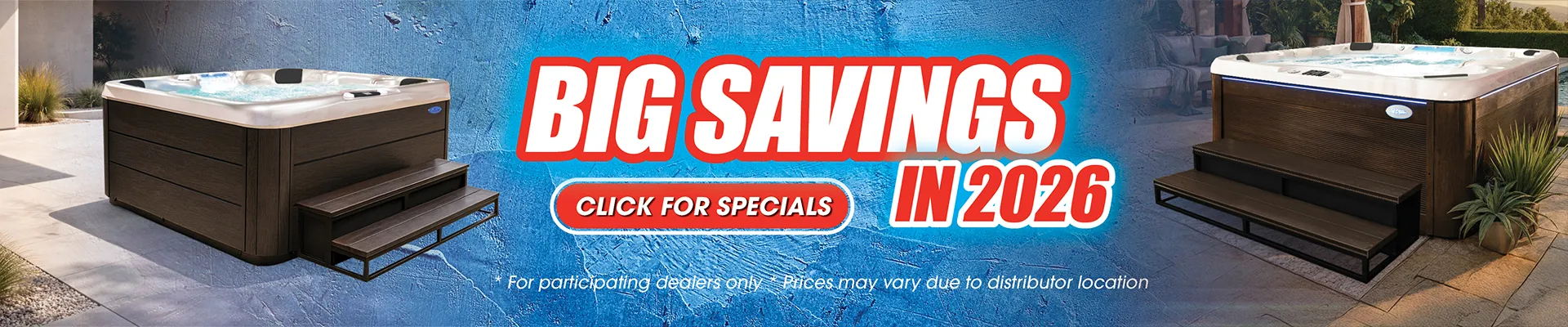 Calspas hot tub being used in a family setting - Lyon